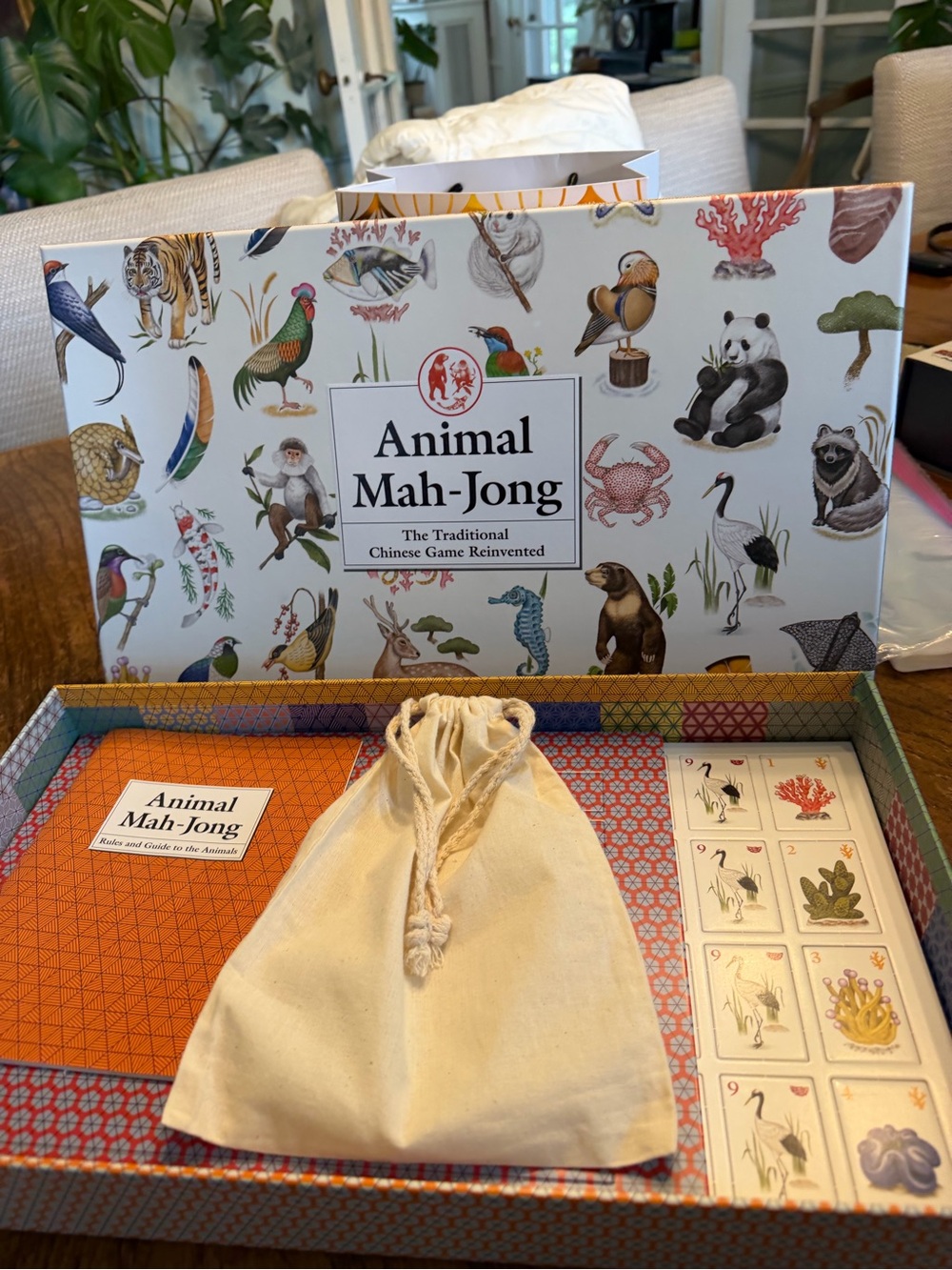 Animal Mah-Jong Game Set - by Lawrence King
